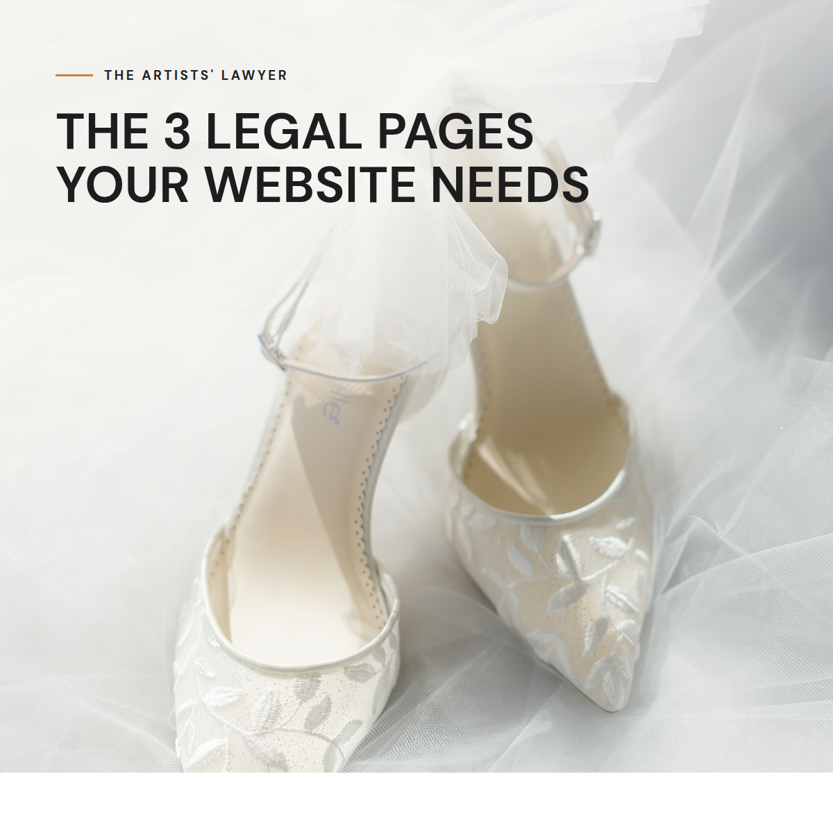 Three legal pages every creative's website needs — The Artists' Lawyer