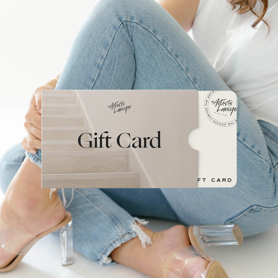 The Artists' Lawyer Gift Card