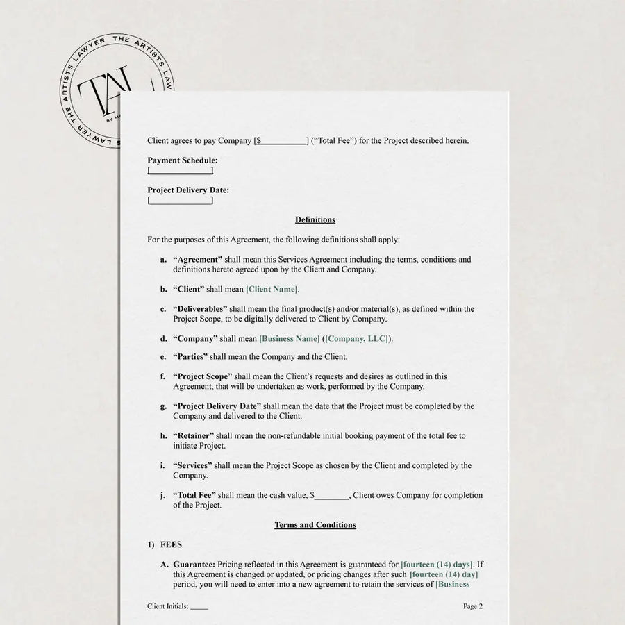 Wedding and Event Rescheduling Contract